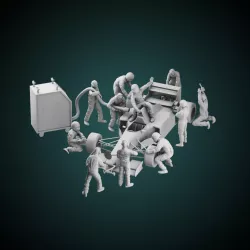 Mechanics + F1 drivers