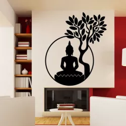Meditating Buddha wall art decor