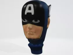 Mego Style Captain America Head