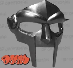 MF Doom Mask 3D Print ready