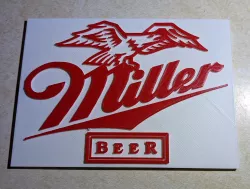 Miller Beer Sign