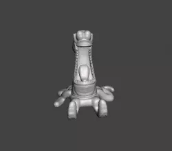 mobile phone holder in the shape of a squid from the movie "transilvania".