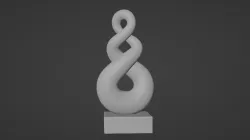 Modern Decorative Abstract Stone Art - 3D PRINTABLE