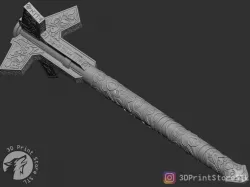 Modi Weapon From God of War - Fan Art 3D print model