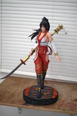 Momiji Dead or Alive Fan Art Statue 3d Printable