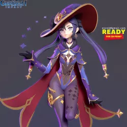 Mona Megistus - Genshin Impact Fanart