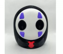 Multicolour No Face with heart