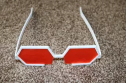 My Hero Academia Denki Kaminari Visor Cosplay Glasses