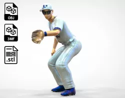 N3 Baseball player Center fielder