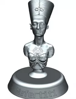 Nefertiti with support