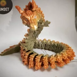 on sale Articulated dragon-Ghosts-No Support-Joint Figure-Easy Output-Flexible Ghost