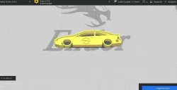 OPEL CALIBRA KEY RING