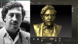 Pablo Emilio Escobar Bust
