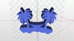Palm Trees and Hammock