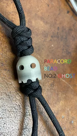 PARACORD BEAD NO:2 GHOST