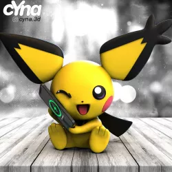 Pichu Pokemon Charging Station