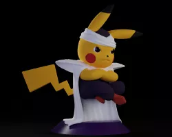 Pikachu cosplay Piccolo