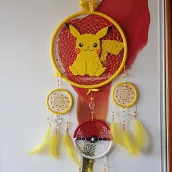 Pikachu dream catcher