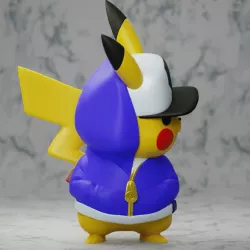 Pikachu Hiphop Style from Pokemon Unite game