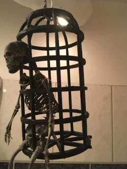 Pirate cage for skeleton