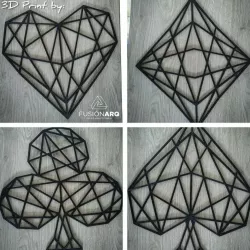 Polygonal Poker Shapes