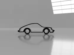 Porsche 911 Contour Decoration
