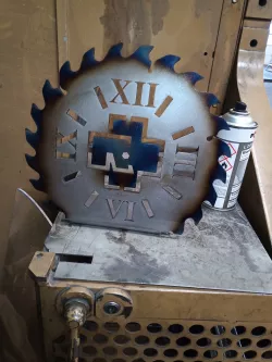 Rammstein Clock