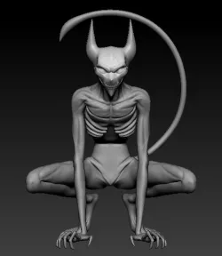 Rawll (Demon cat)