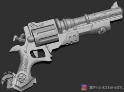 Redemption Gun From Darksiders - Fan Art 3D print model