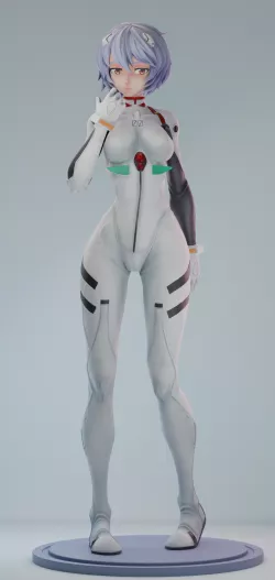 Rei Ayanami long hair