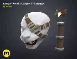 Rengar Head – League of Legends