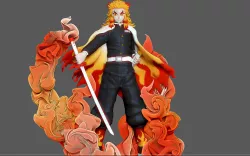 RENGOKU KIMETSU NO YAIBA ANIME STATUE CHARACTER