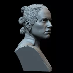 Rey Skywalker (Daisy Ridley) from Star Wars