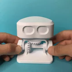 RobBob the 2 DOF Robot Head