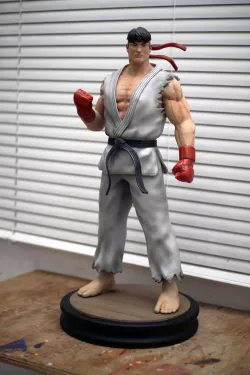 Ryu Street Fighter Fan-art Statue