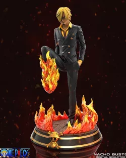 Sanji - One Piece for 3d print model