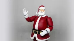 santa claus articulated action figure 3D print model
