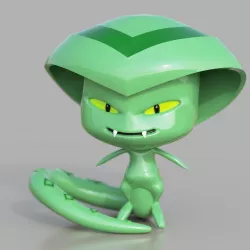 SASS, THE KWAMI CHARACTER FROM MIRACULOUS LADYBUG