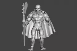 SCARE GLOW MOTU ORIGINS ACTION FIGURE (COMPLETE)