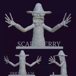 Scary Terry Figure, Scary Terry Bust, Rick and Morty Bust, Rick and Morty Figurine