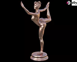Sculpt Yoga pose - Lord of the Dance Pose (Natarajasana)