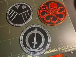 SHIELD, SWORD, & HYDRA Coasters