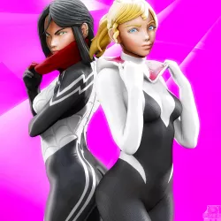 Silk and Spider Gwen for 3D Printing
