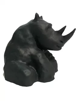 Sitting Rhino