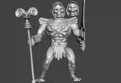 SKELETOR TOY TOPS MOTU VINTAGE ACTION FIGURE (COMPLETE)