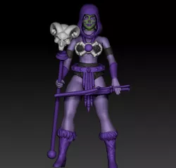 Skelly Motu stile action figure