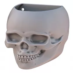 Skull shaped wall pot (Halloween)