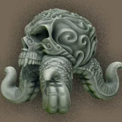 Skully Crawler Tentacle Back Massager by Marco Valenzuela