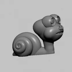 SNAIL,SNAIL STL, OBJ