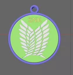 SNK AOT Keychain